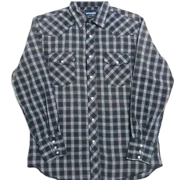 Mens Size Medium Long Sleeve Shirts Button Down Lot Of 4 - Picture 5 of 6